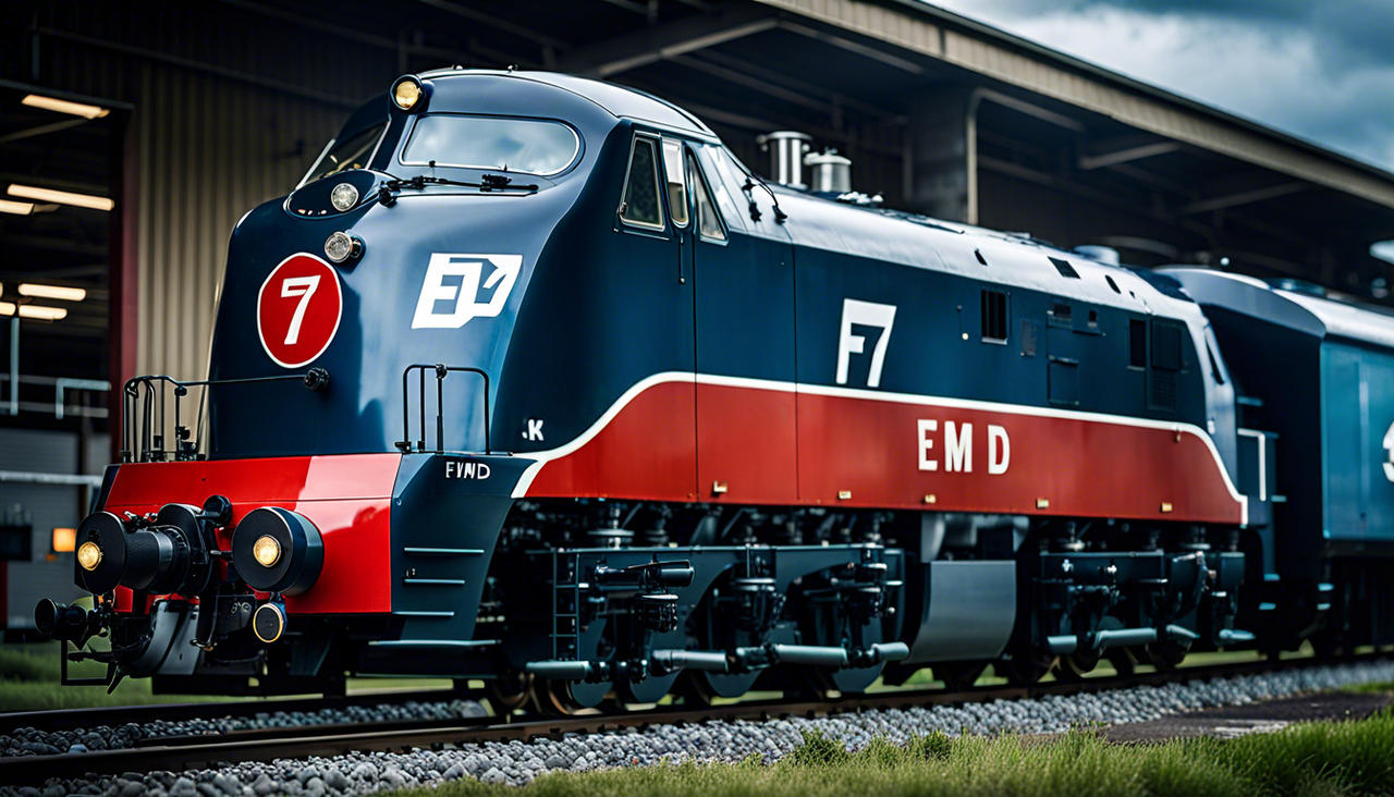 F R Engine Train EMD F7 locomotive? by AdventuresInModelRR on DeviantArt