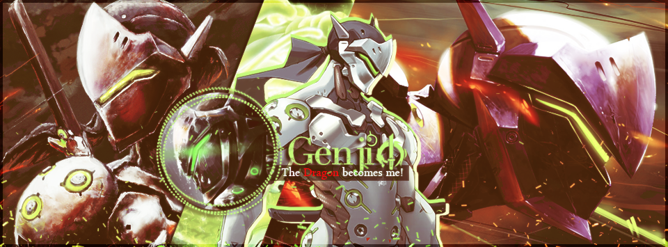 Genji Overwatch Banner