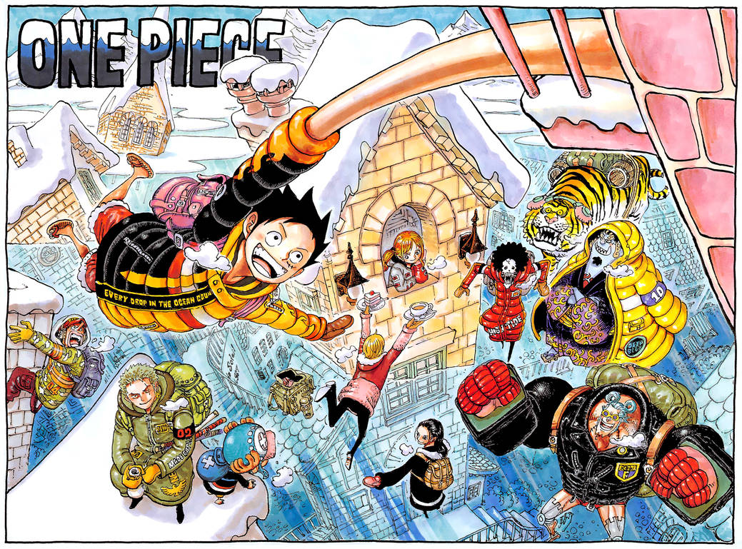 Monkey D Luffy from Colorspread 1045 One Piece