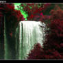 Marmore waterfalls manipulated