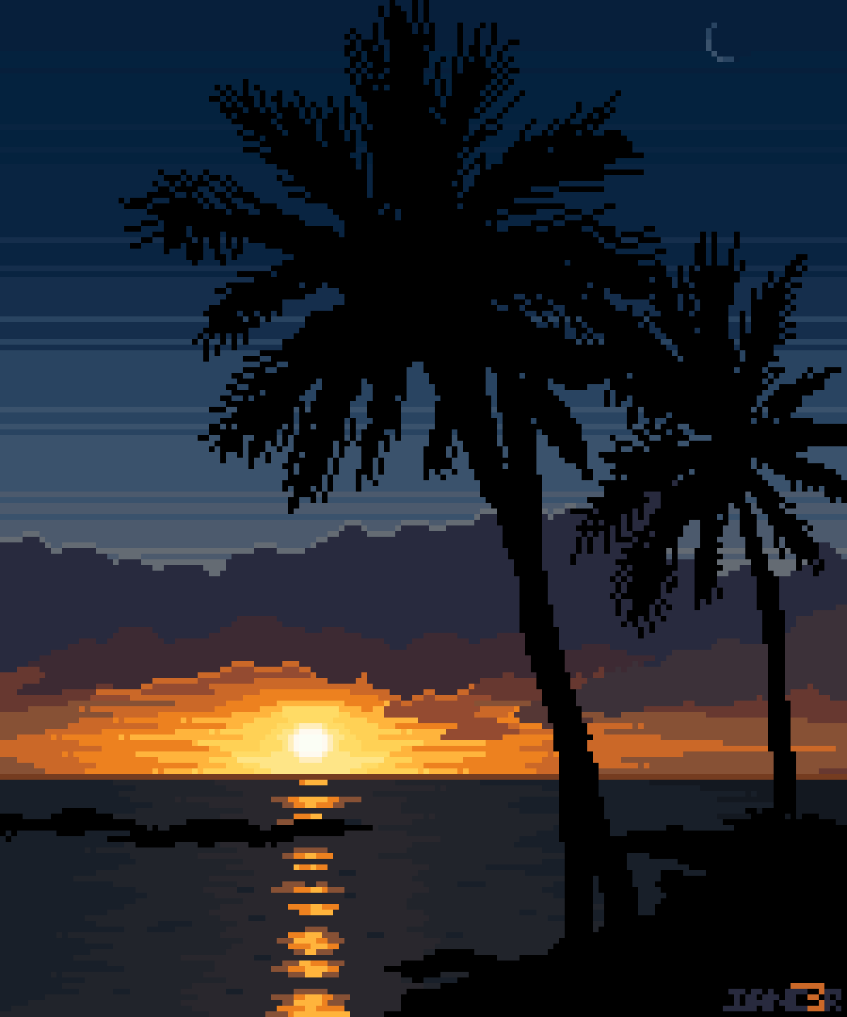 Bitmap Sunset Sunset by danc3r10 on DeviantArt