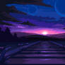 Railway to Sunset