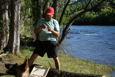 Mi tio Pescando