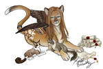 Jean Sphinx by PookaWitch