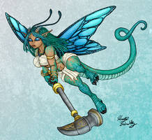 Dalina the half faerie dragon