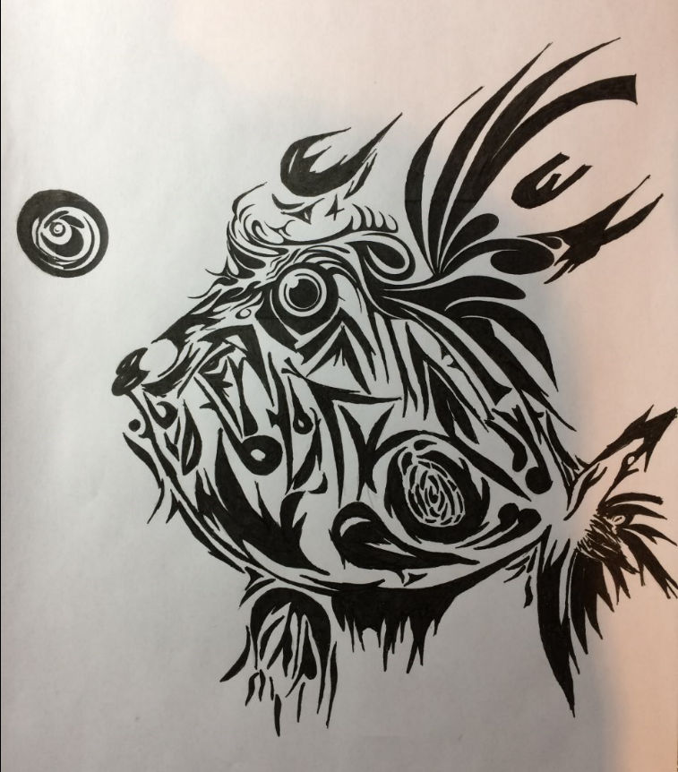 Mythical Fish by Liquidet on DeviantArt