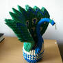 Large Gorgeous Peacock (3D Origami)