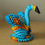 + Small Blue Swan (3D Origami)