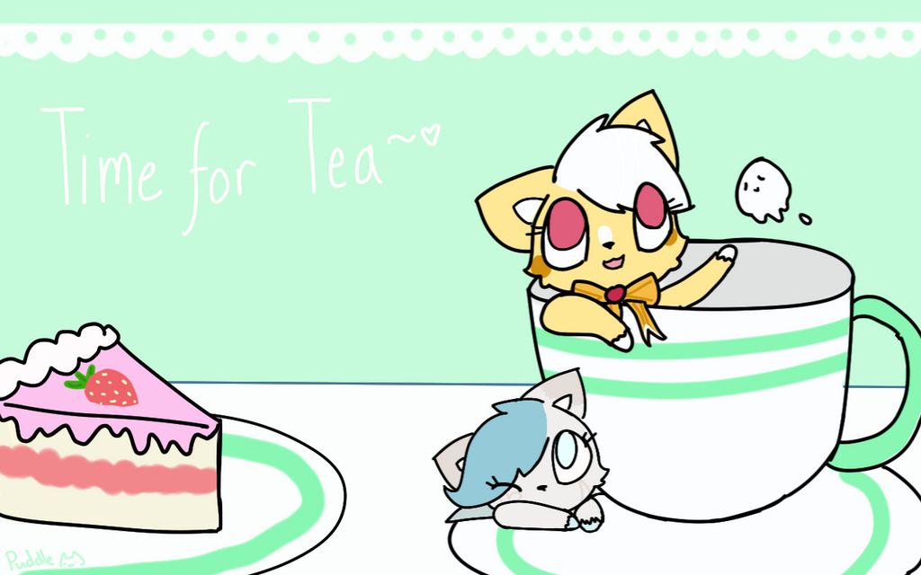 Tea Time by puddlecat on DeviantArt