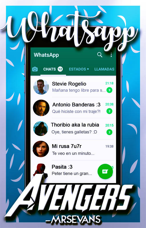 Whatsapp Avengers by JackRogersArt on DeviantArt