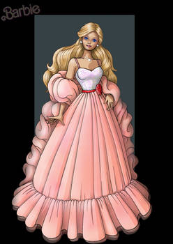 peaches n' cream barbie by nightwing1975