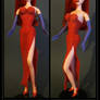 jessica rabbit custom doll