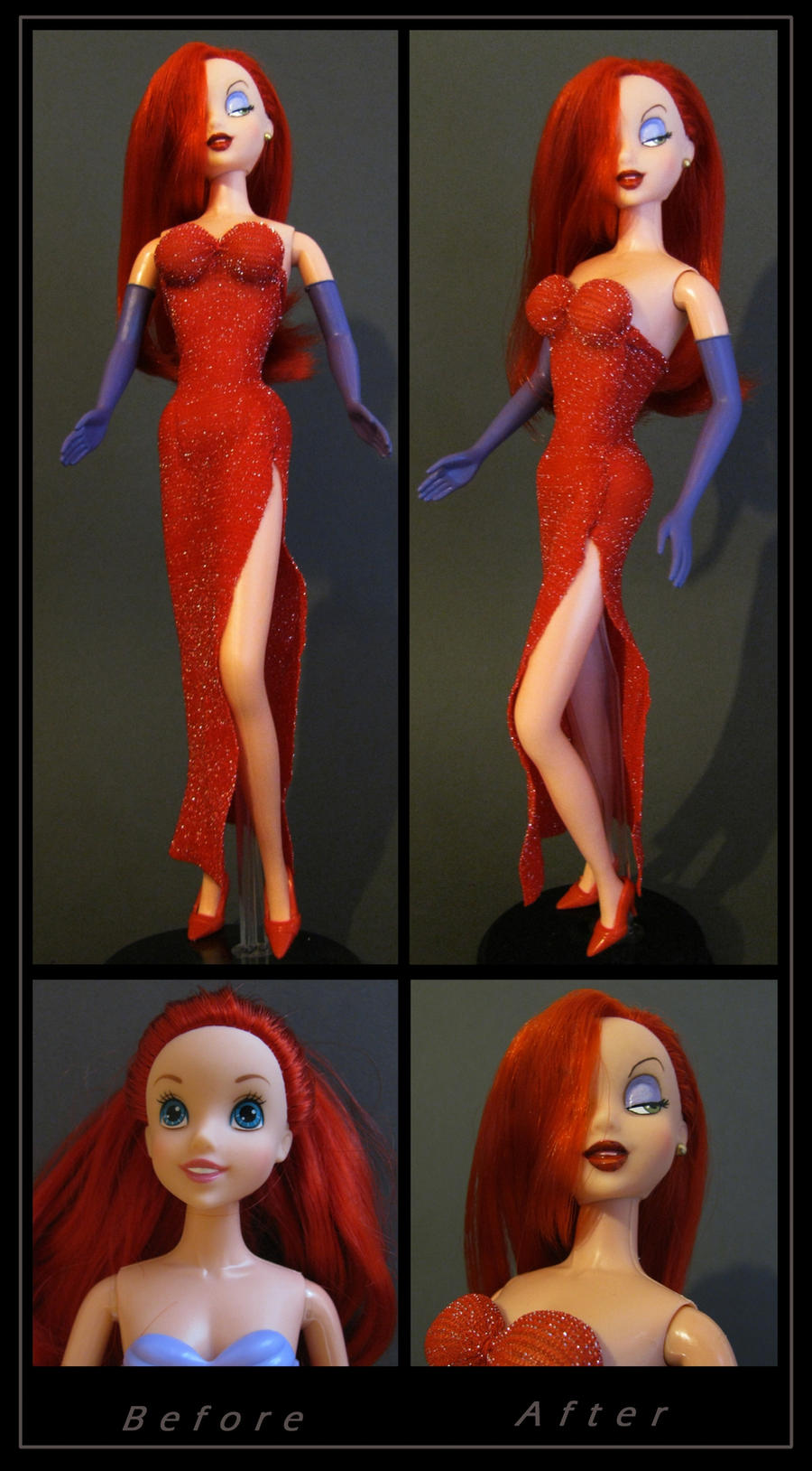 jessica rabbit custom doll