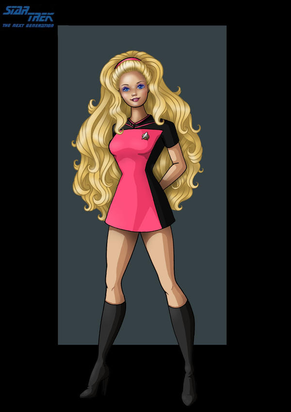lieutenant barbie (tng season 1 uniform)