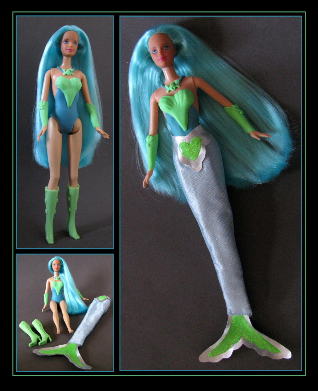 mermista 12 inch custom doll