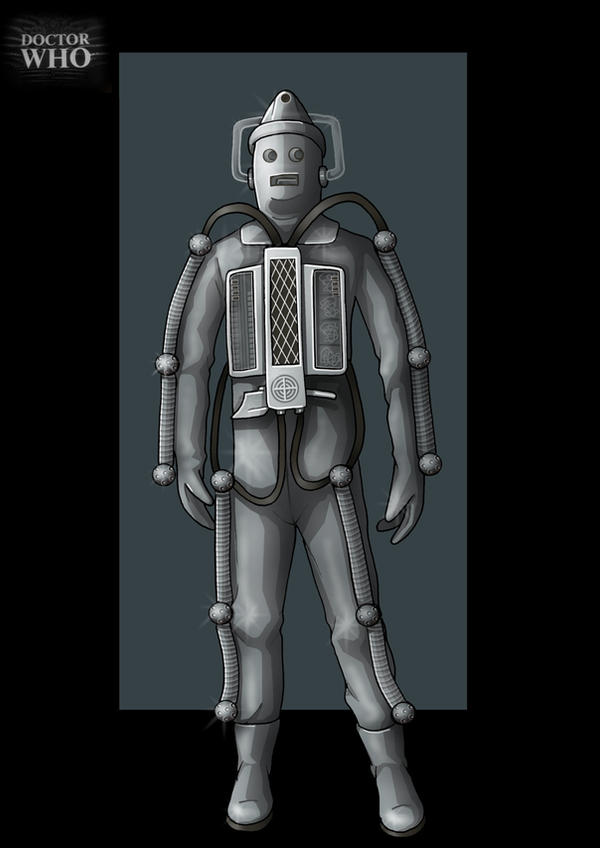 moonbase cyberman - commission