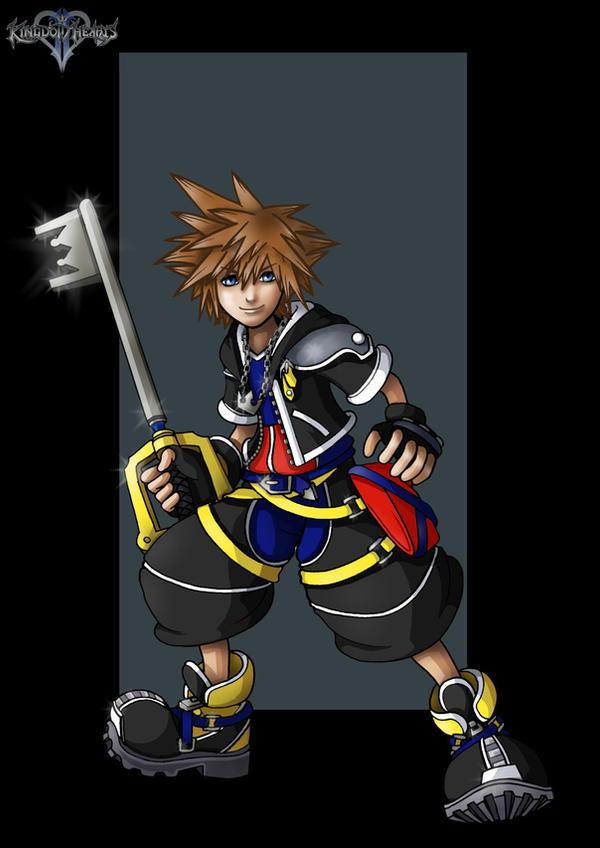 sora kingdom hearts 2   -  commission