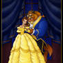 beauty and the beast  -  commission