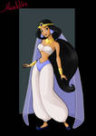 princess jasmine  -  poor iago