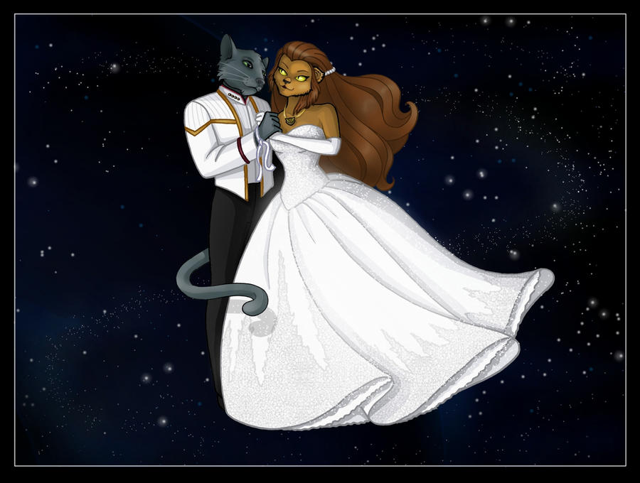 catstar and m'ress dance - commission by nightwing1975 on DeviantArt