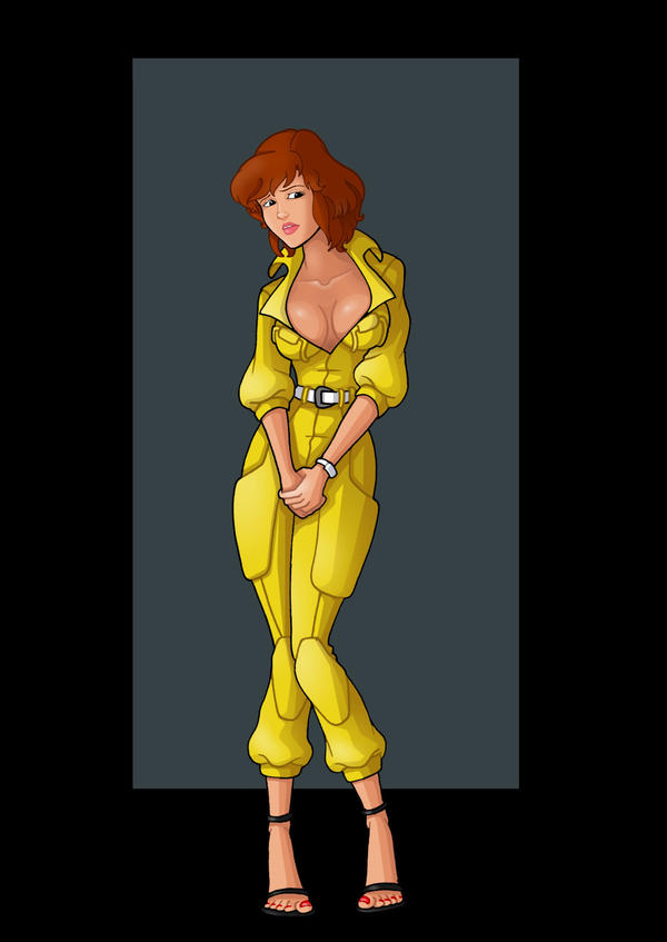 April Oneil 1 Commission By Nightwing1975 On DeviantArt.