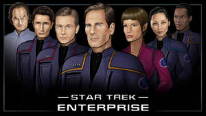 main crew - star trek enterprise
