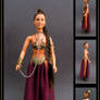 princess leia (slave outfit) custom doll