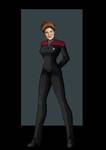 captain kathryn janeway (hair up) by nightwing1975