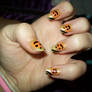 Pumpkin Nails