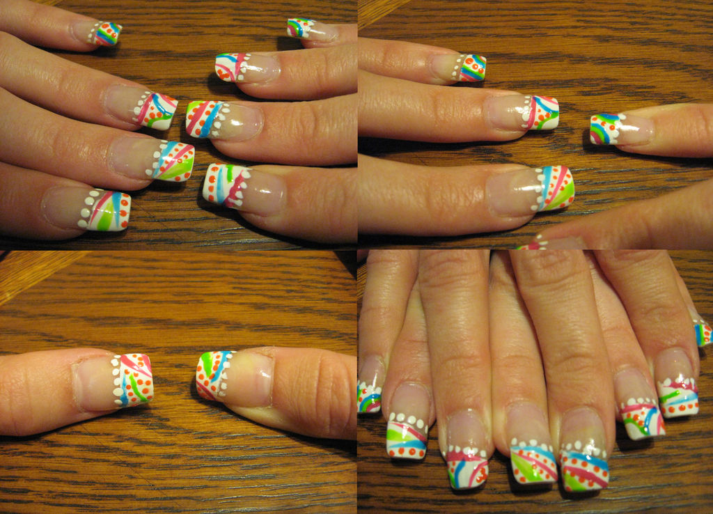 HappyColorfulFunTime Nails