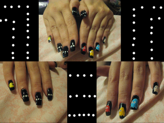 Pacman Nails