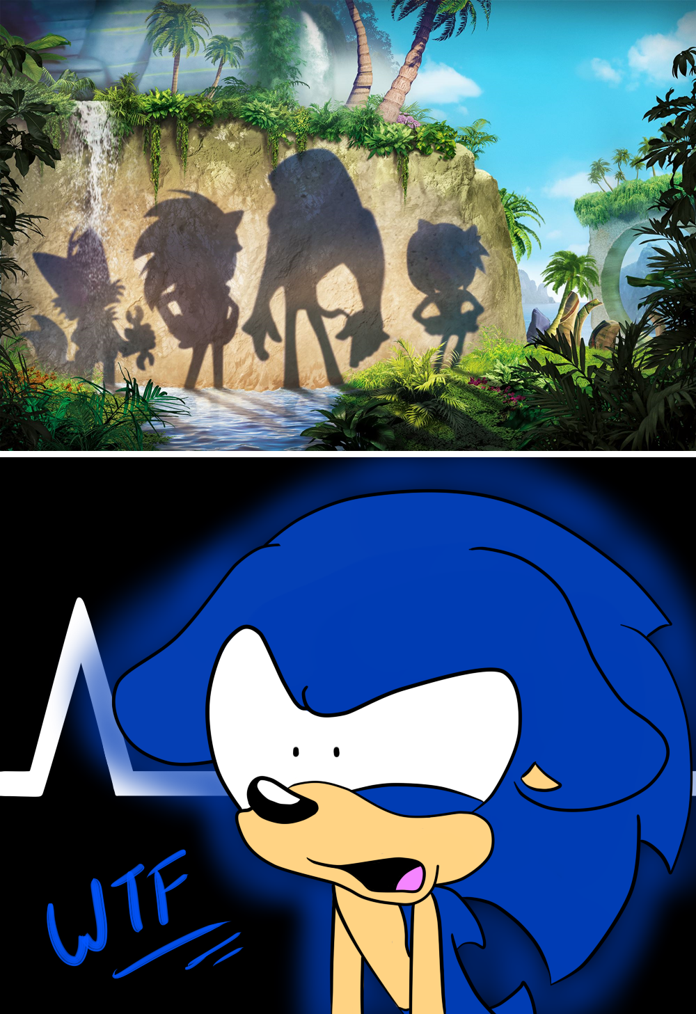 Sonic's Reaction to: Sonic Boom new T.V. Show 2014