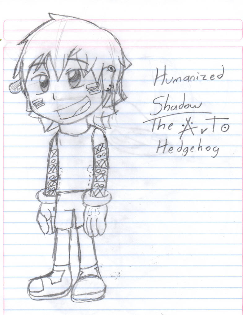 Shadow The ArTo Humanized! by Sharia0The0Hedgehog on DeviantArt