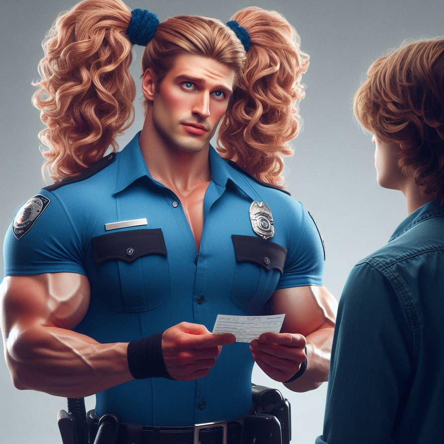 Officer Don Duncan Give Out A Stern Warning by KimShawn on DeviantArt