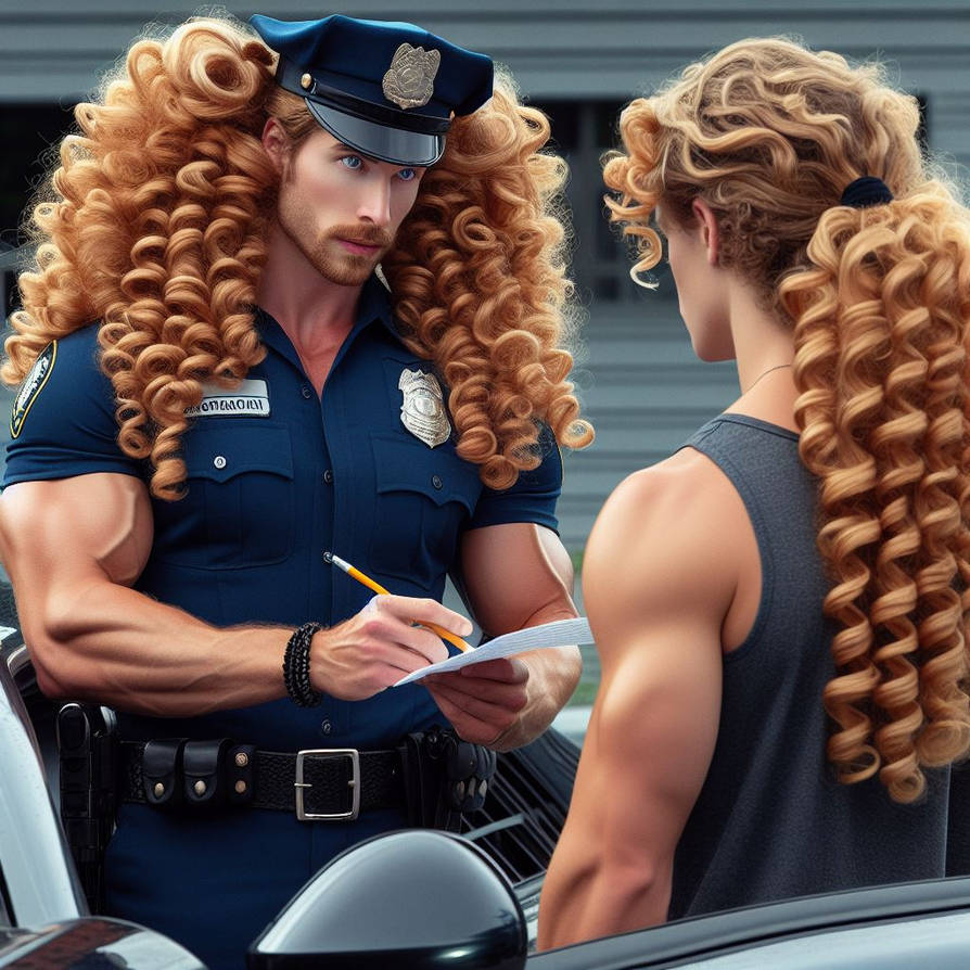 Officer Johan Kaplan Gives A Stern Warning Out by KimShawn on DeviantArt