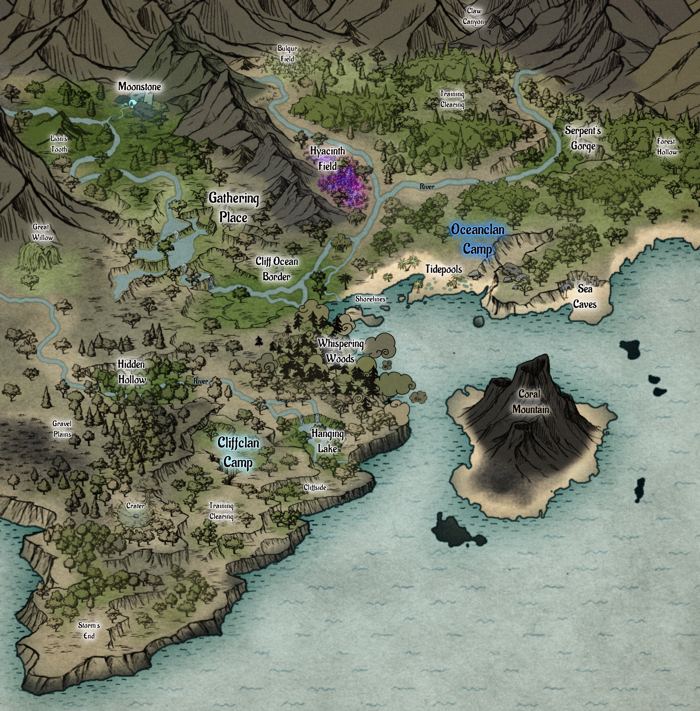 Odyssey Map - Terrain