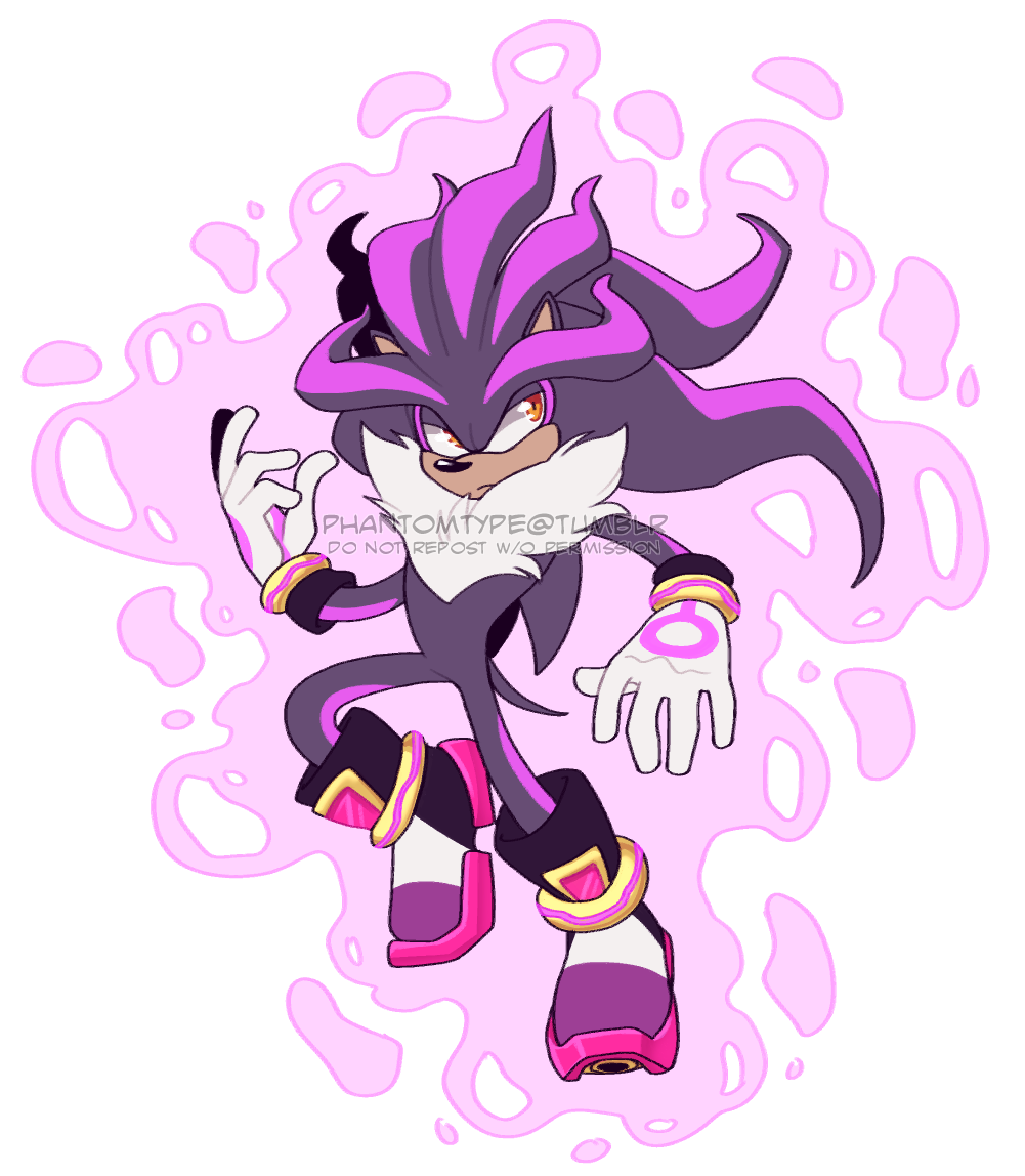 N0thingbutN0nsense on X: Shadow x Silver fusion I scribbled and then paint  filled the colors lol  / X