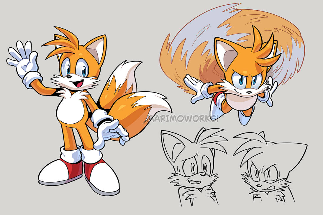 Tails Compass tails practice by ScourgeFrontiers on DeviantArt