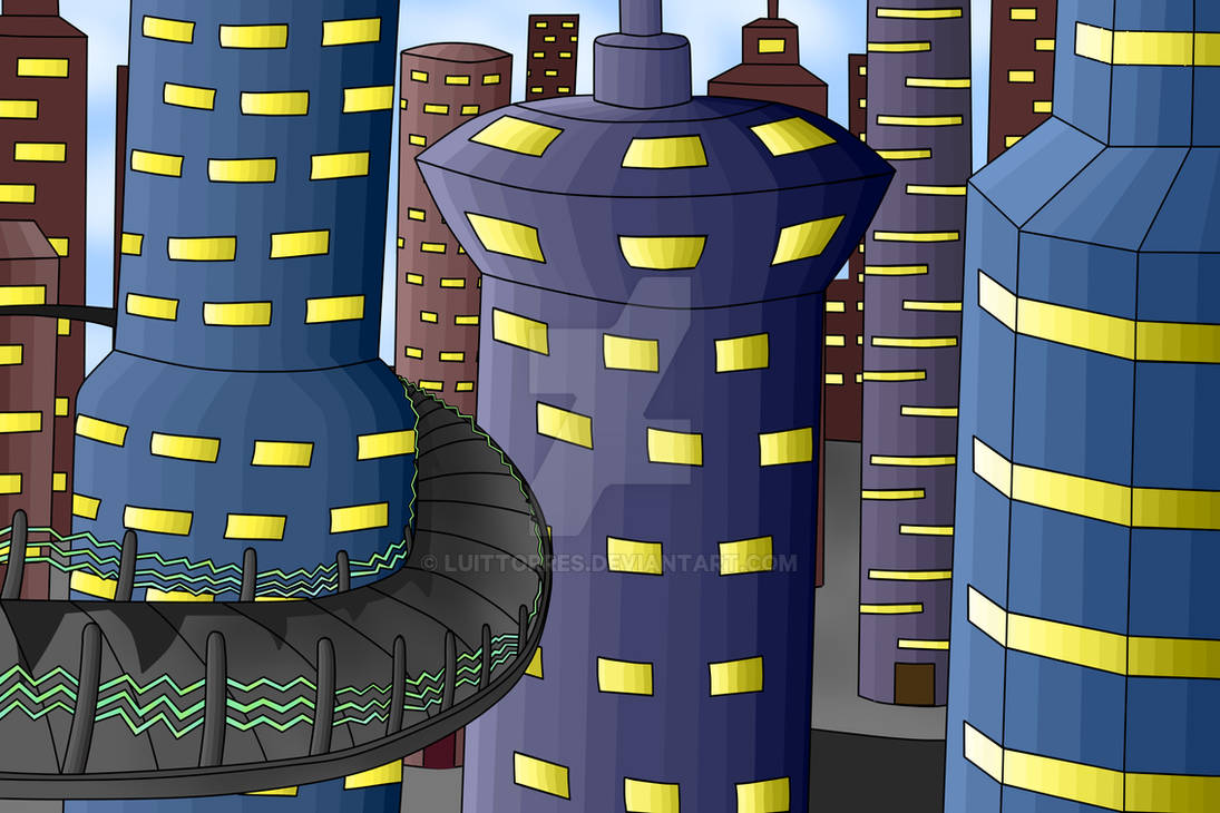 Deviantart Future Future City by LuiTTorres on DeviantArt
