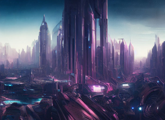 City of Cyborgs by PhonoForest on DeviantArt