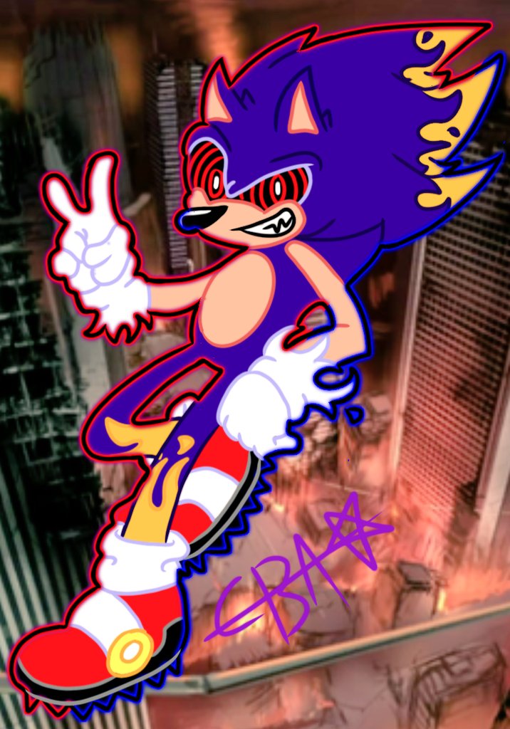 Dark Sonic.EXE by brianfan7650 on DeviantArt