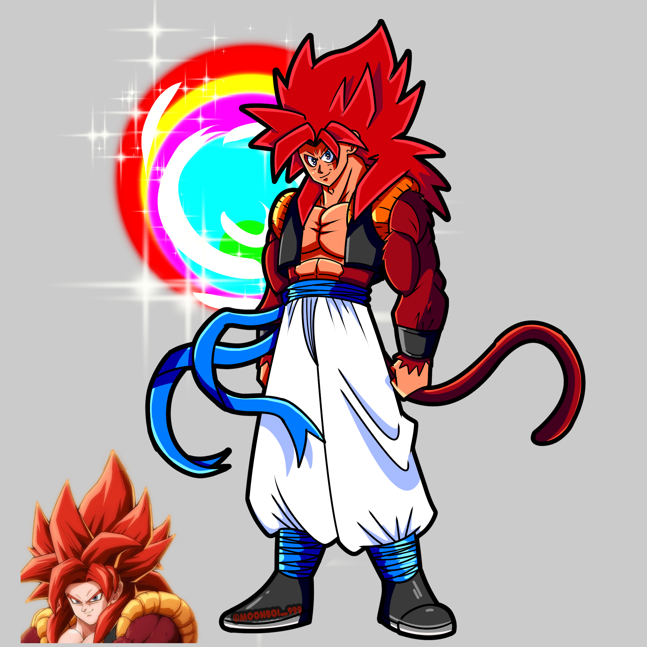 Gogeta ssj4 Tucanpasa - Illustrations ART street