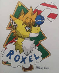 Christmas Cookie Roxel YCH (Traditional)
