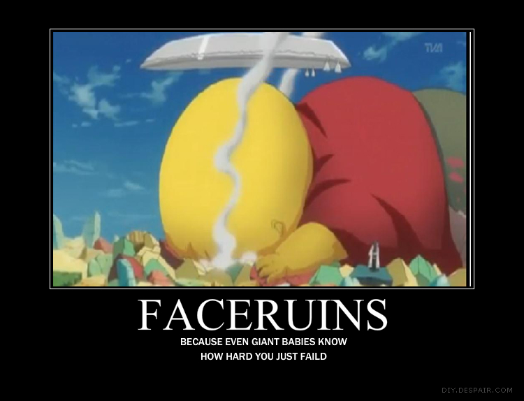 Demotivational: Faceruins