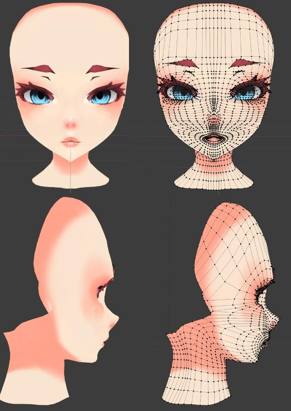 ALEASEVRType head (available VRChat use) by Alease-VR on DeviantArt