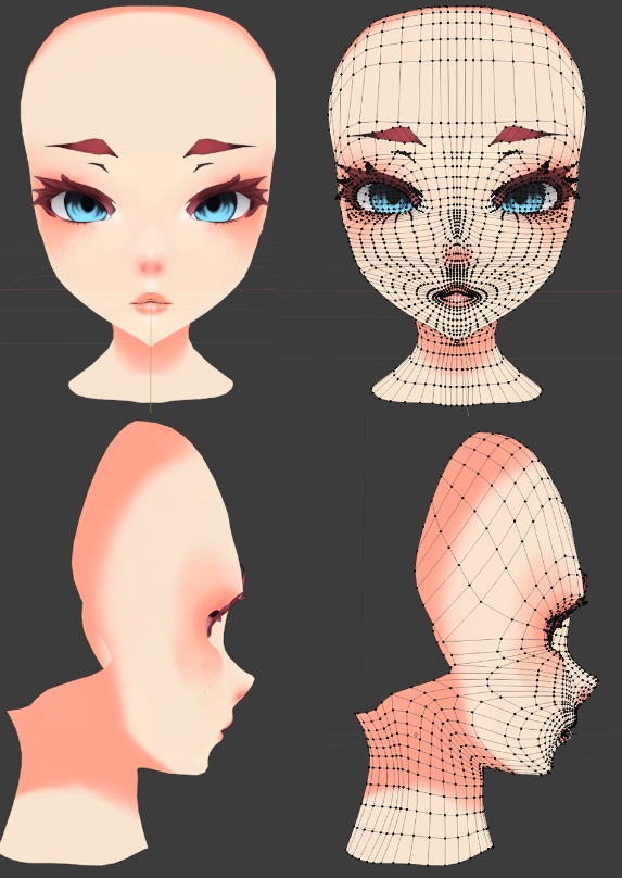 ALEASEVRType head (available VRChat use) by Alease-VR on DeviantArt