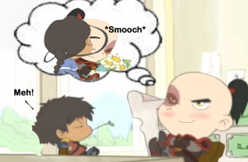 Zuko Daydreams About Zutara