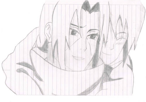 Itachi and Sasuke Sketch