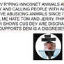 TheDumbShitbag TheHellishBitchassVirgin