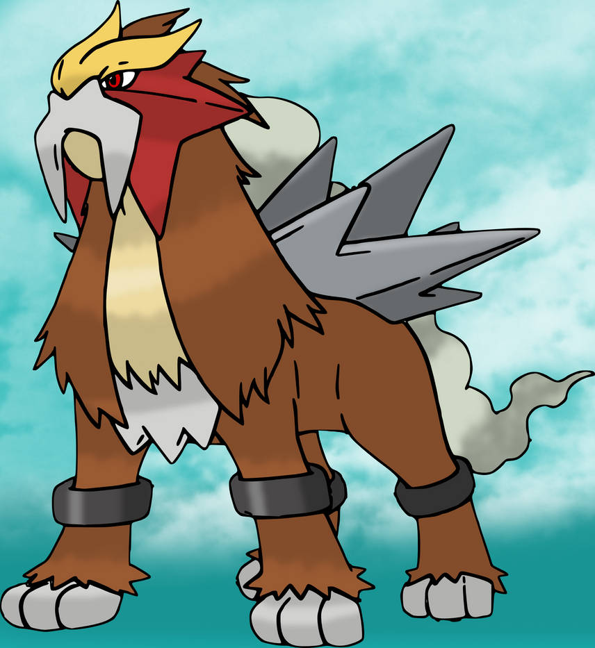 Entei Forms Entei from Pokemon by SogefloColo on DeviantArt